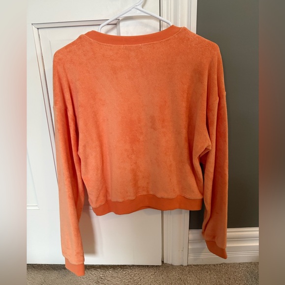 NWT Beyond Yoga Terry Cloth Top - Picture 2 of 3